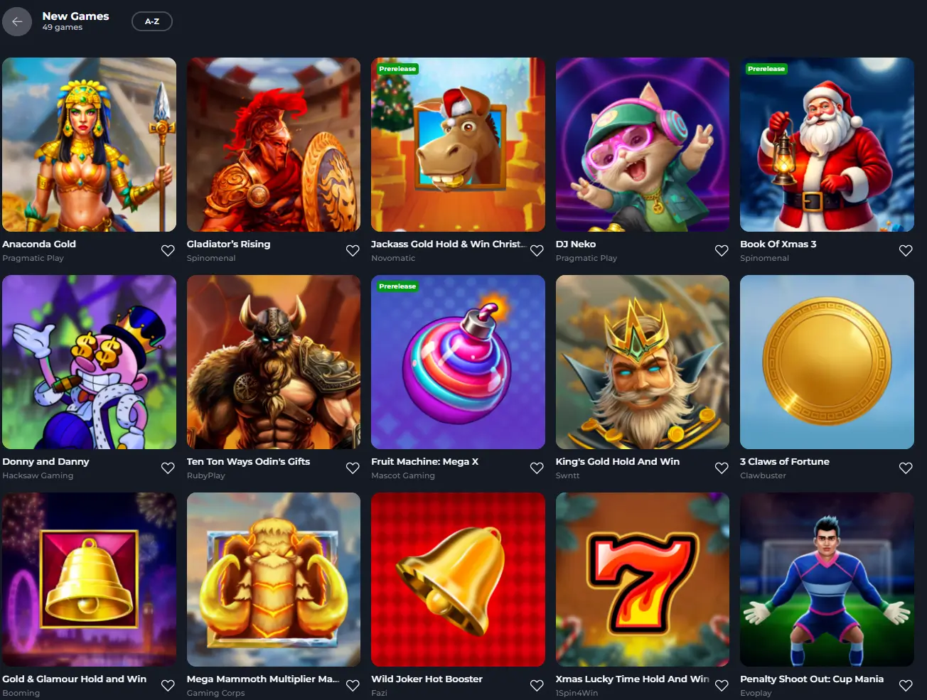 Felixspin Casino neue Spieleauswahl mit beliebten Online-Slots